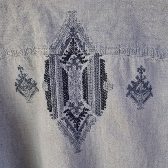 Ralph Lauren Light Blue Denim Top - Picture 7 of 7